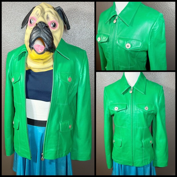 Tannery West Jackets & Blazers - Mean Green, TANNERY WEST, leather jacket!!